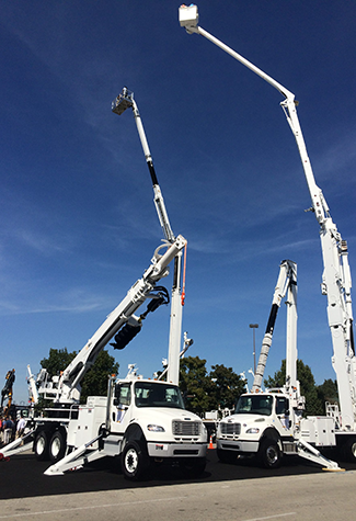 Power line trucks