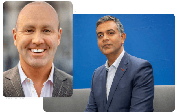 Left: Ken Fugate; Right: Sam Sidhu